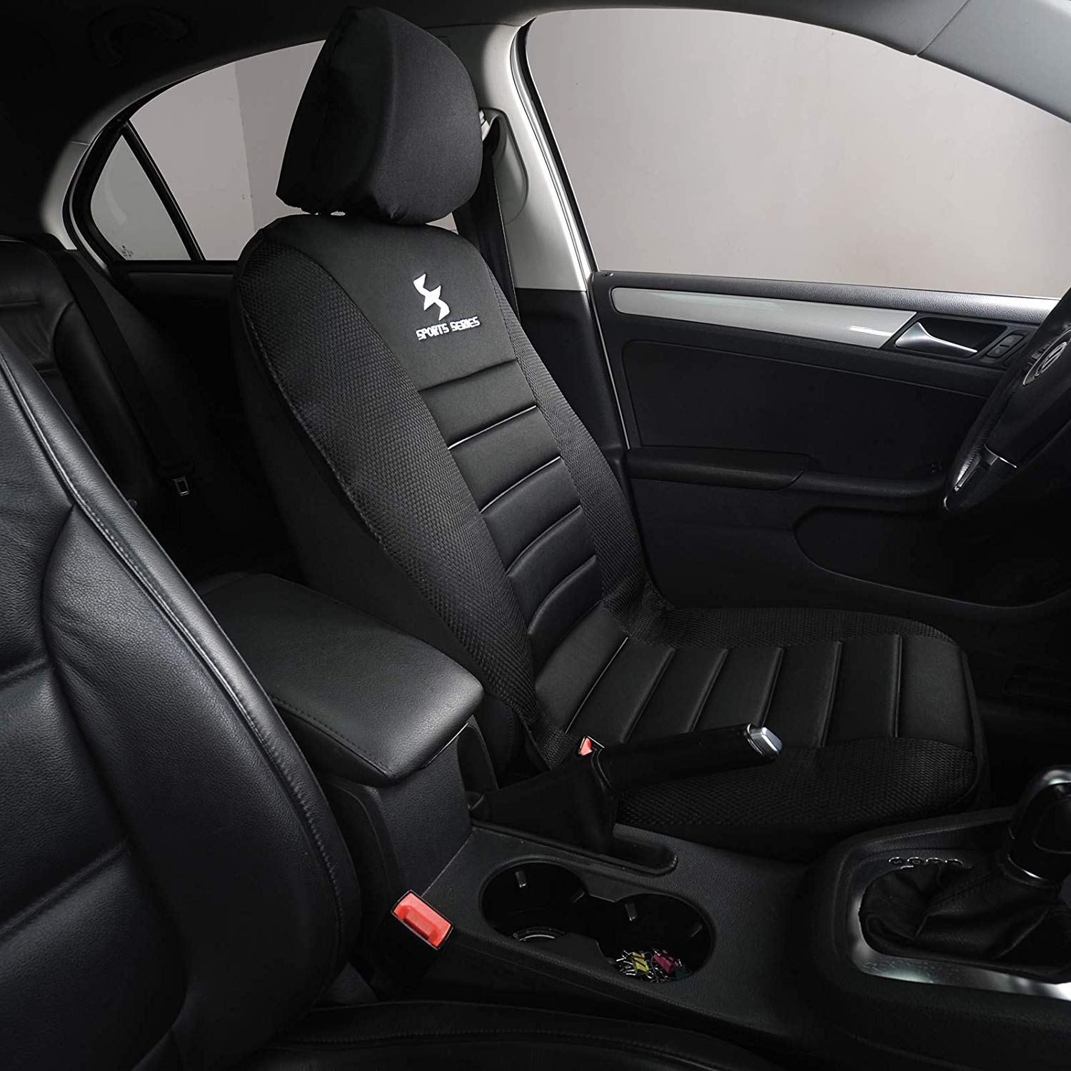 Housse De Siège Voiture Pour Suzuki Vitara 2020-2024 - Ensemble Avant Respirant Et Antidérapant Noir