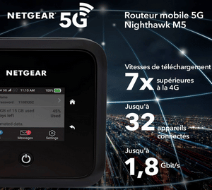 Avis répéteur wifi Netgear MR5200-100EUS